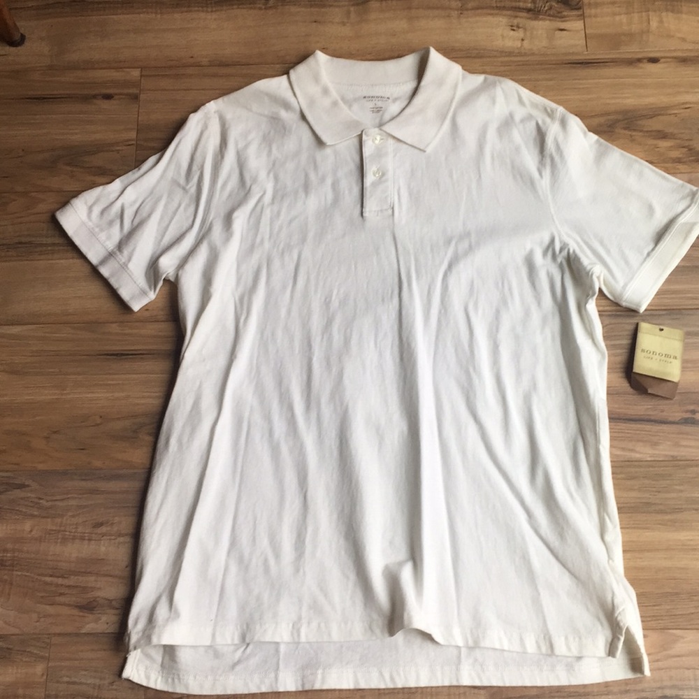 Sonoma Shirt New w/Tag White Large